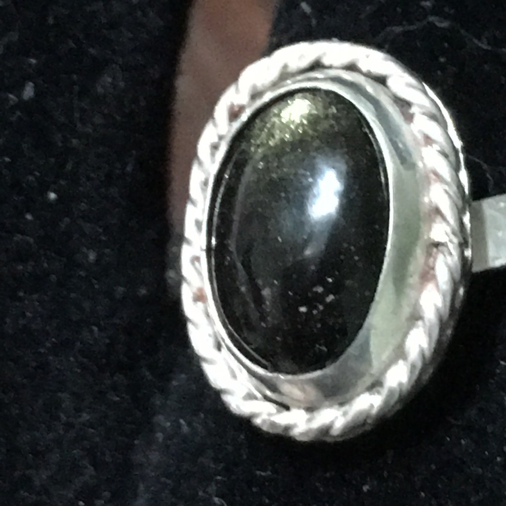 Serling Silver Ring - image 4